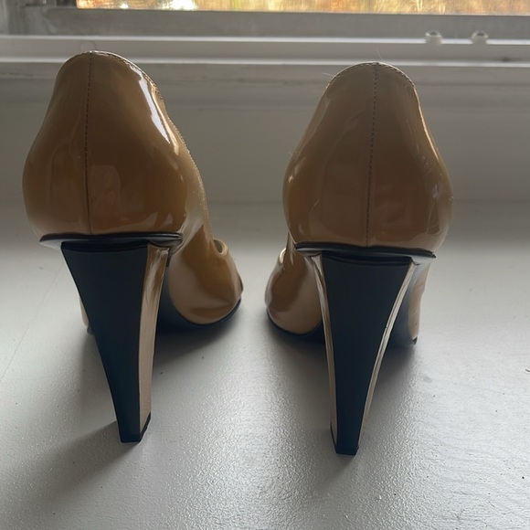 Jimmy Choo peep toe block heels - Picture 9 of 11